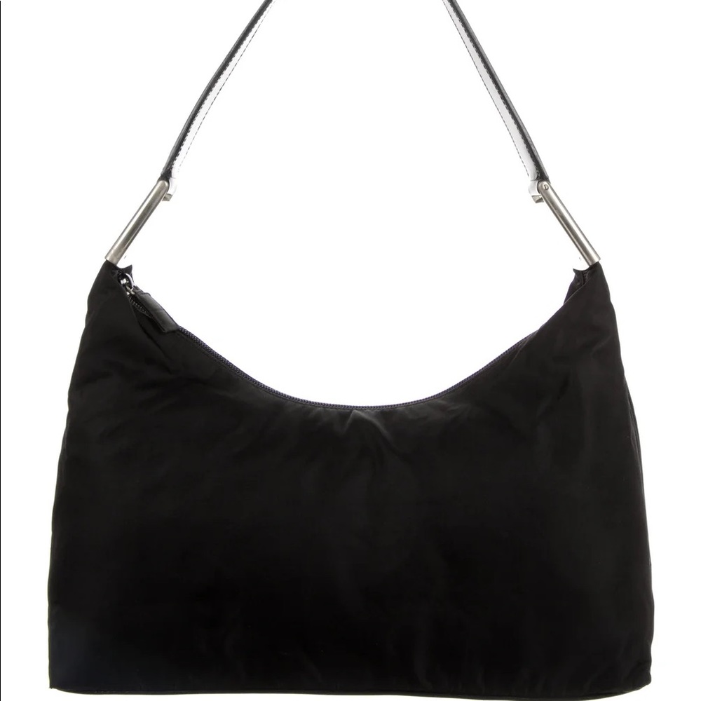 Vintage Prada tessuto hobo